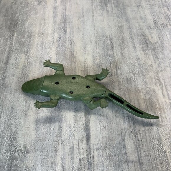 PLAYMOBIL Crocodile Alligator Green Creature Animal 1998 9” - Picture 10 of 10